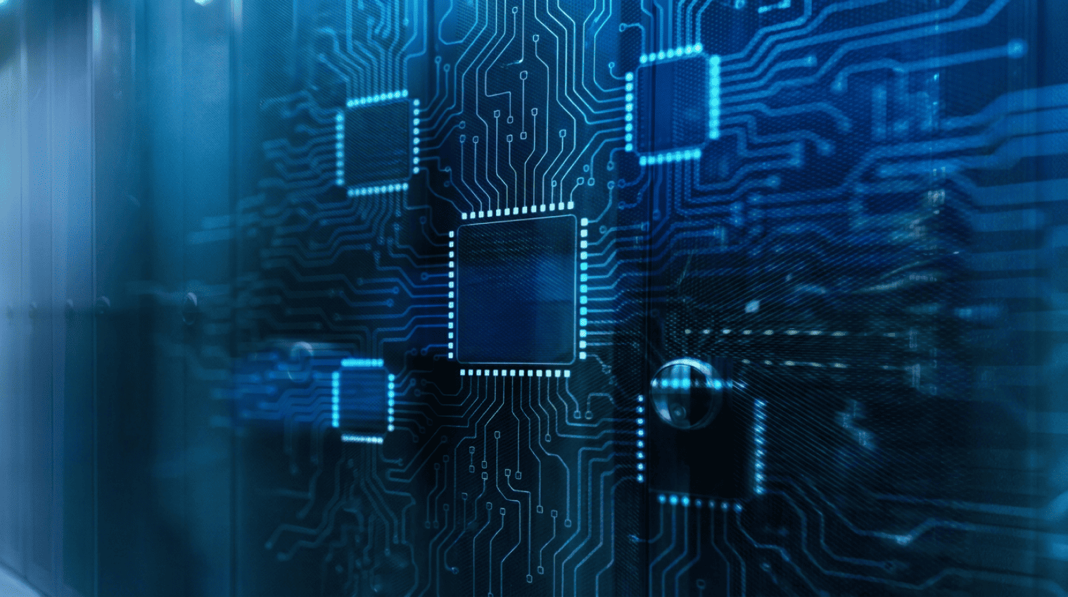 Voice AI — Circuit board representing voice intelligence